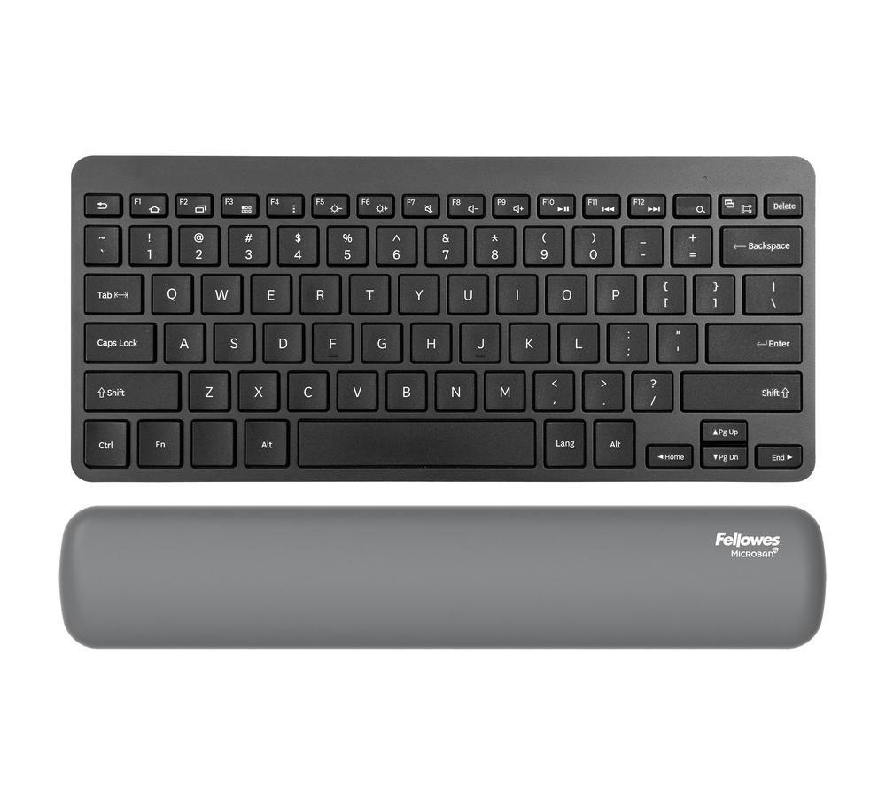 FELLOWES Breyta Keyboard Wrist Rest - Grey image number 2 of 3