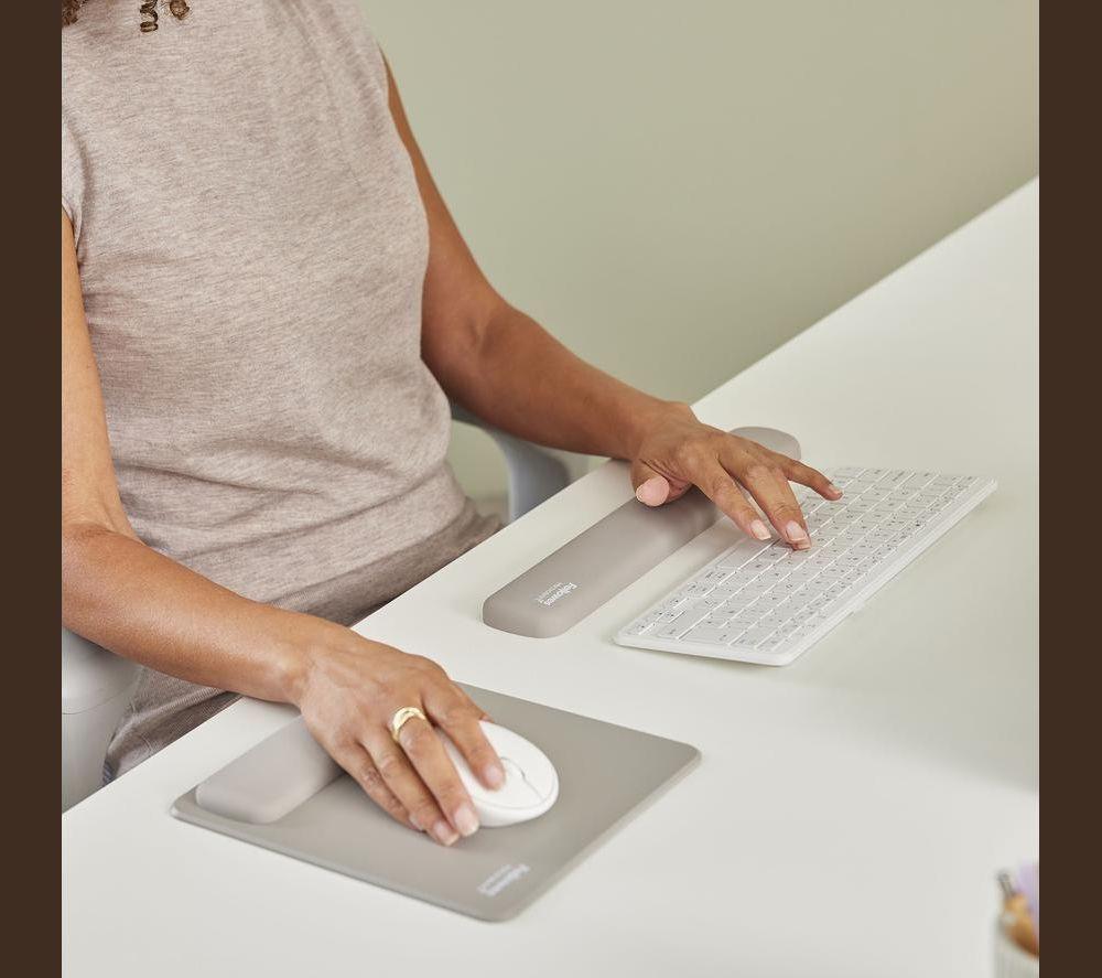 FELLOWES Breyta Silicone Keyboard Wrist Rest - Sand image number 5 of 5