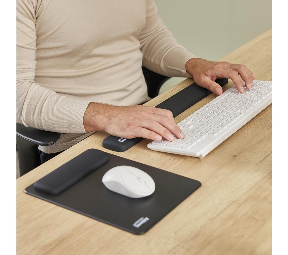 FELLOWES Breyta Silicone Keyboard Wrist Rest - Black image number 5 of 8