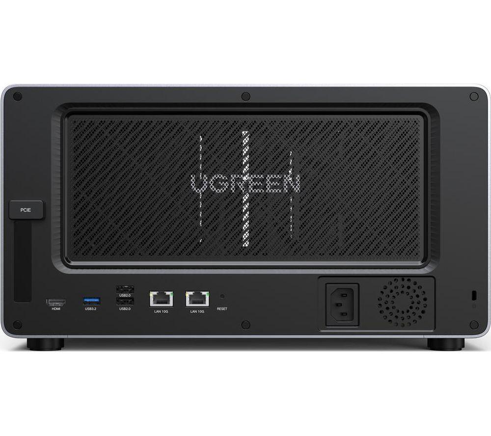 UGREEN NASync DXP8800 Plus NAS Enclosure - 8 Bay, Grey image number 5 of 5