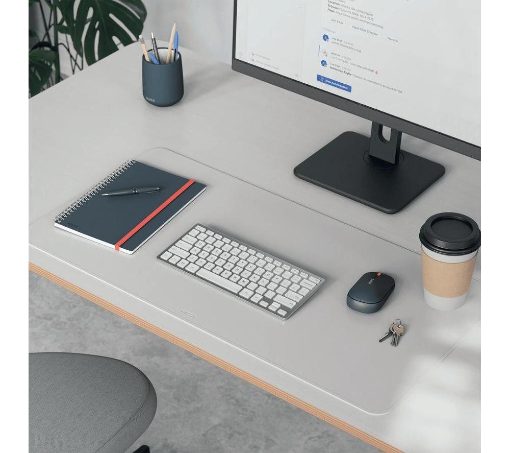 LEITZ Large Desk Mat - Grey image number 3 of 4
