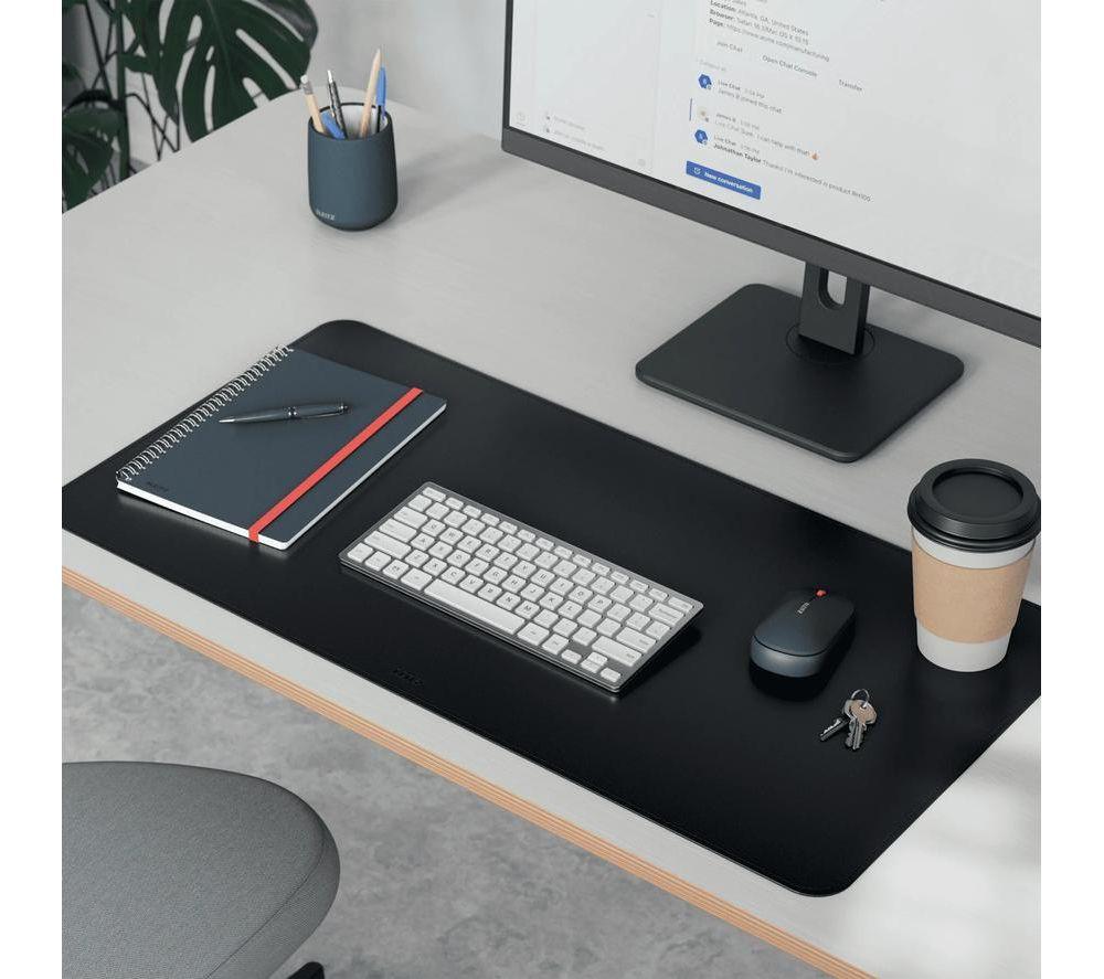 LEITZ Large Desk Mat - Black image number 8 of 9
