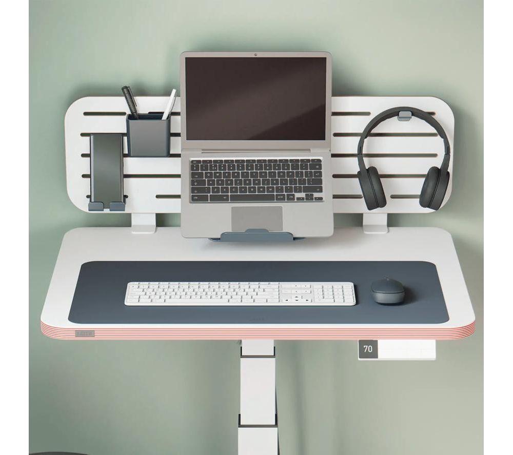 LEITZ Leather Desk Mat - Black, Large image number 3 of 5