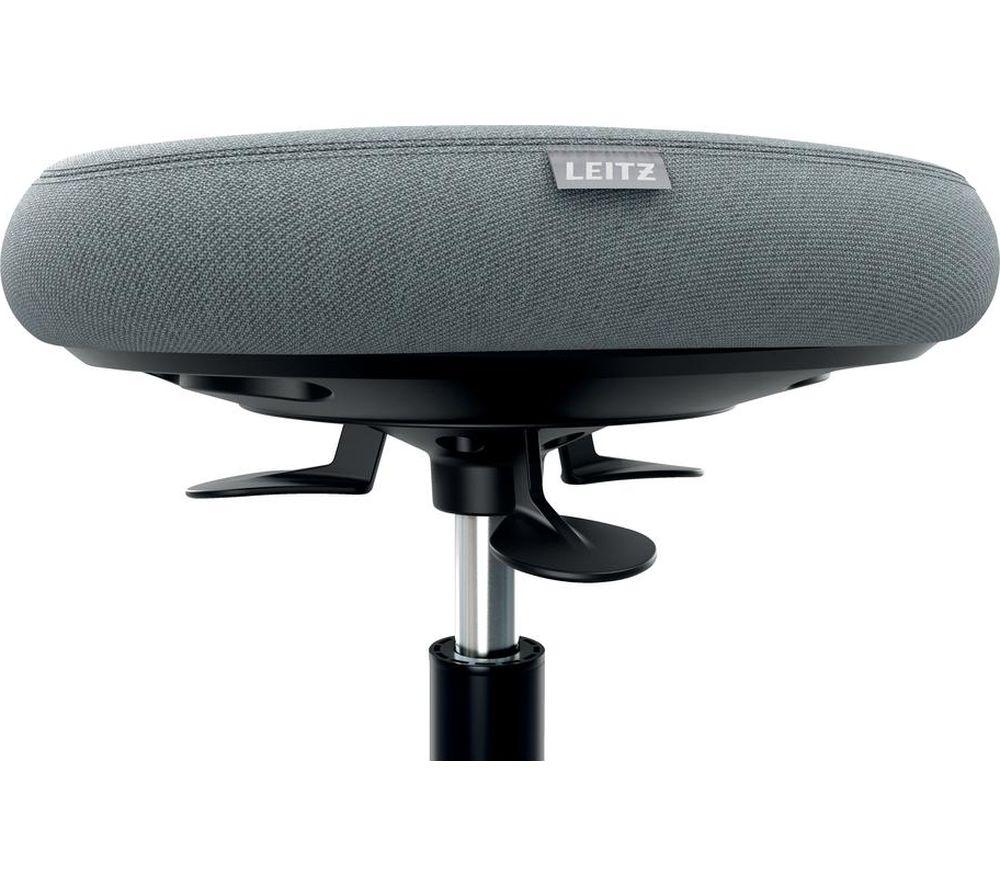 LEITZ Ergo Active Foam Sitting Stool - Black image number 4 of 6
