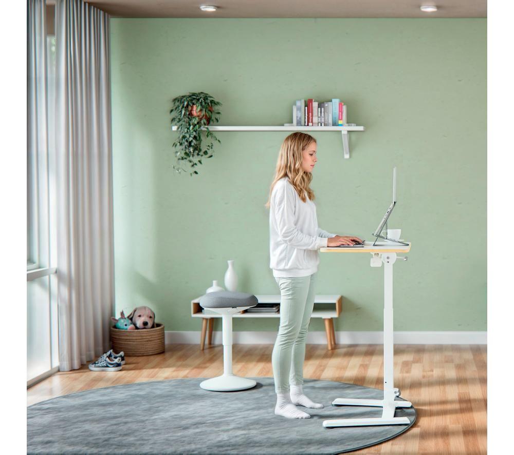 LEITZ Ergo Sit-Stand Foldable Desk - White image number 10 of 16