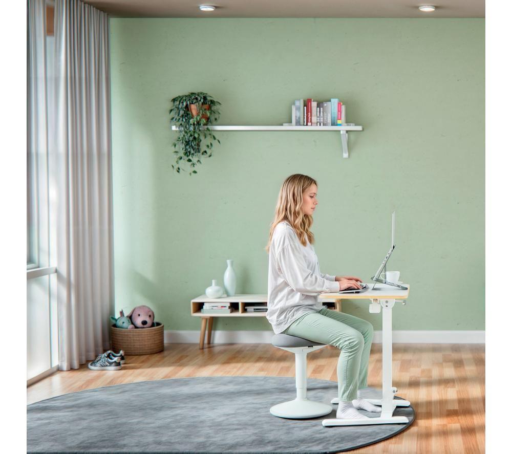 LEITZ Ergo Sit-Stand Foldable Desk - White image number 11 of 16