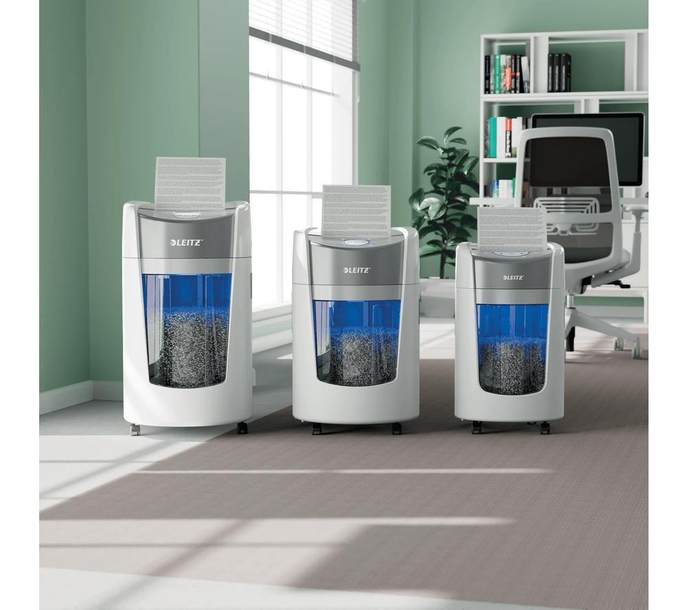 LEITZ IQ OptiMax Home Office P5 Micro Cut Paper Shredder image number 7 of 11