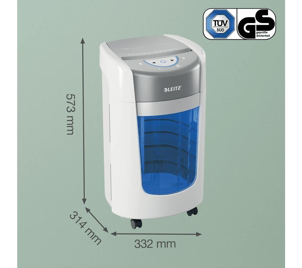 LEITZ IQ OptiMax Home Office P5 Micro Cut Paper Shredder image number 8 of 11