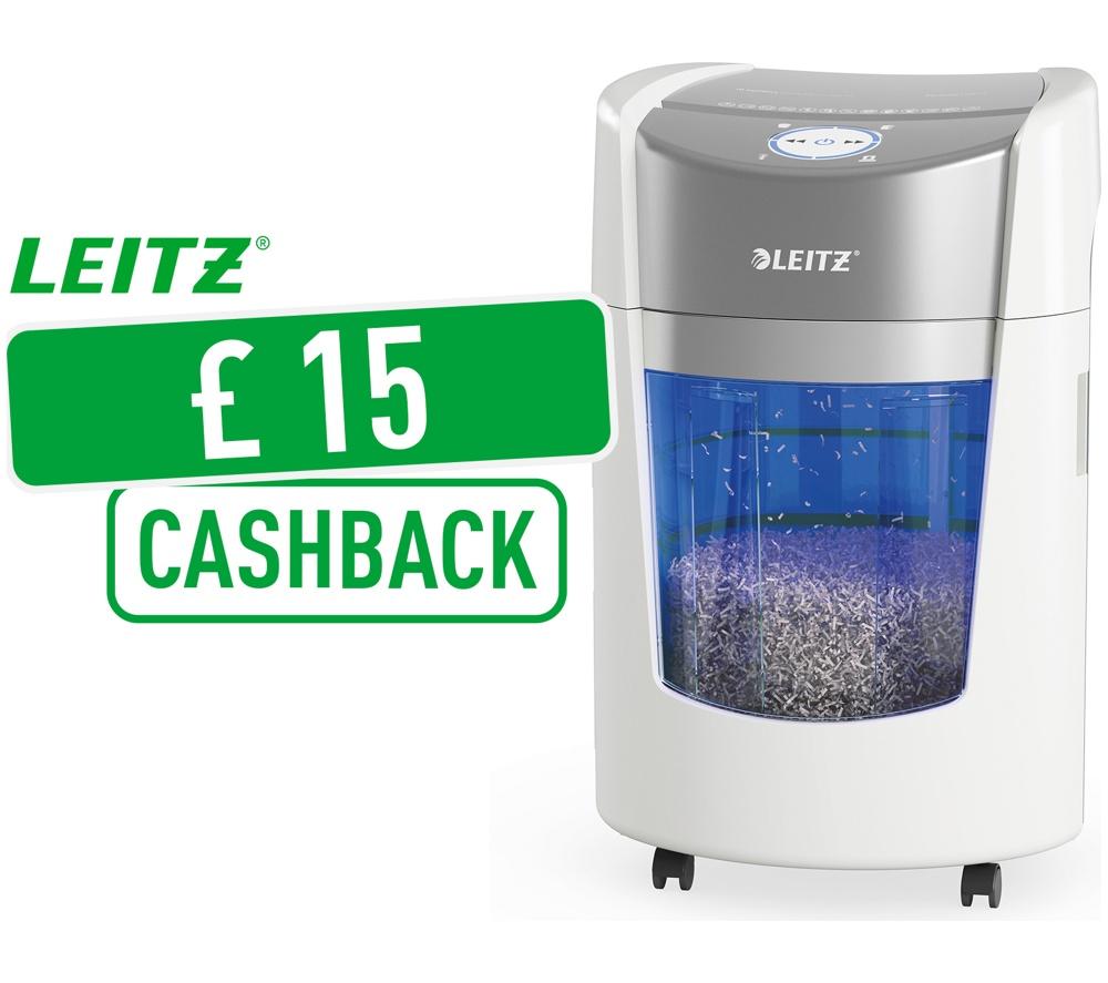 LEITZ IQ OptiMax Small Office P5 Micro Cut Paper Shredder image number 2 of 10