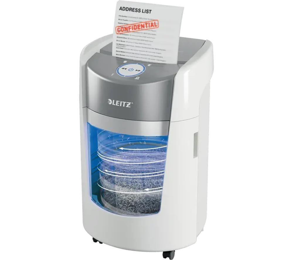 LEITZ IQ OptiMax Small Office P5 Micro Cut Paper Shredder image number 7 of 9