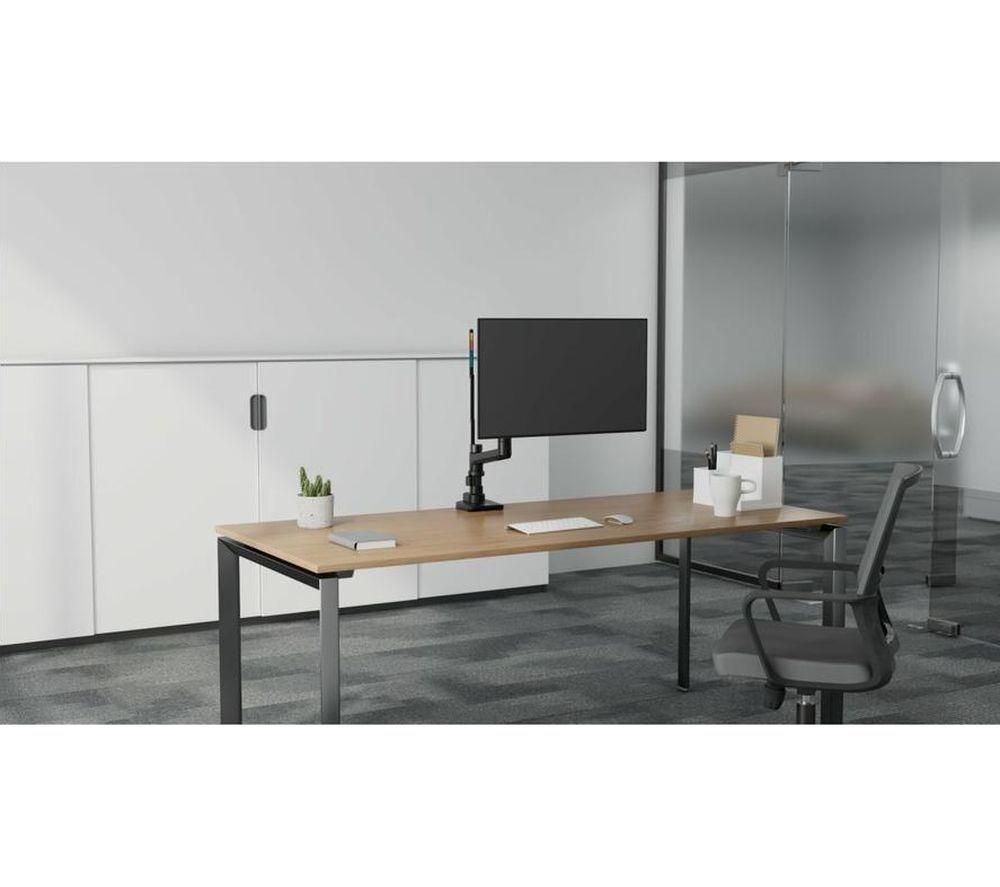 KENSINGTON SmartFit Premium K58273WW Single Arm Tilt & Swivel 49" Monitor Desk Mount image number 6 of 9