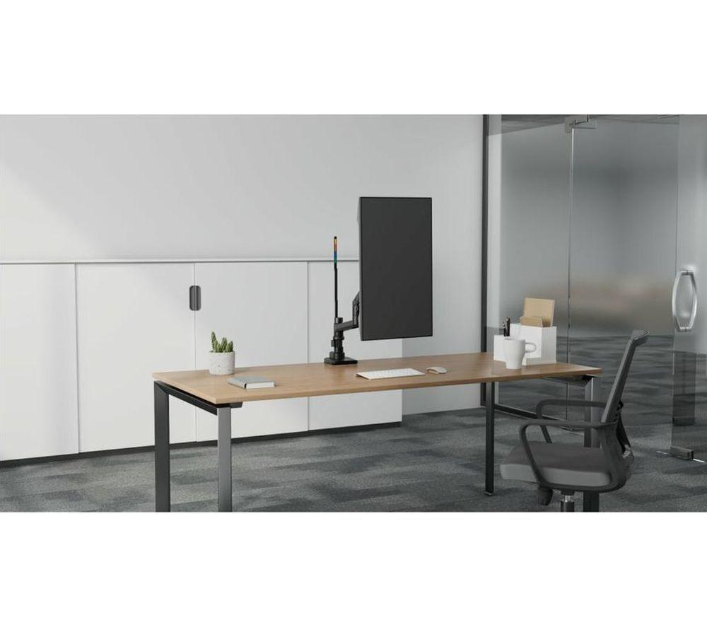 KENSINGTON SmartFit Premium K58273WW Single Arm Tilt & Swivel 49" Monitor Desk Mount image number 7 of 9