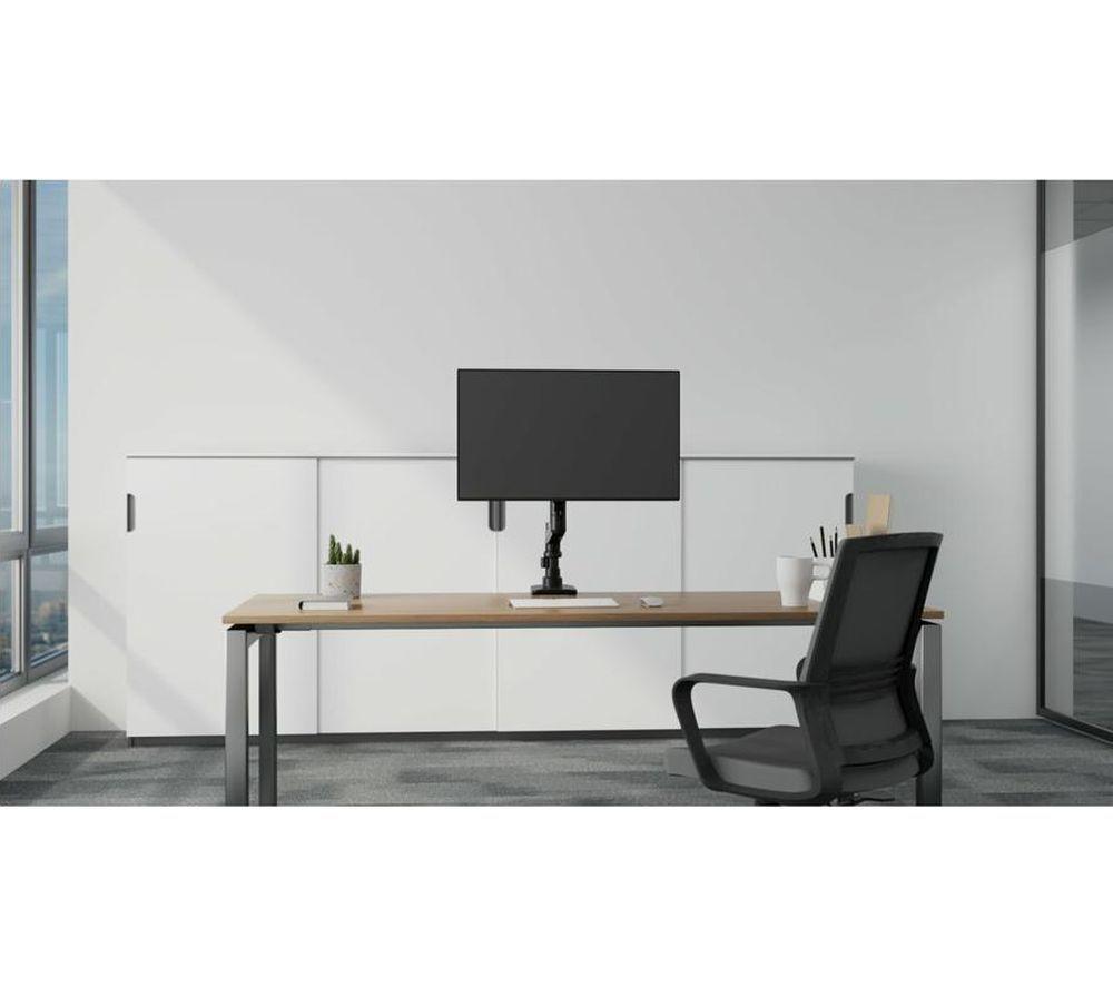 KENSINGTON SmartFit Premium K58273WW Single Arm Tilt & Swivel 49" Monitor Desk Mount image number 8 of 9