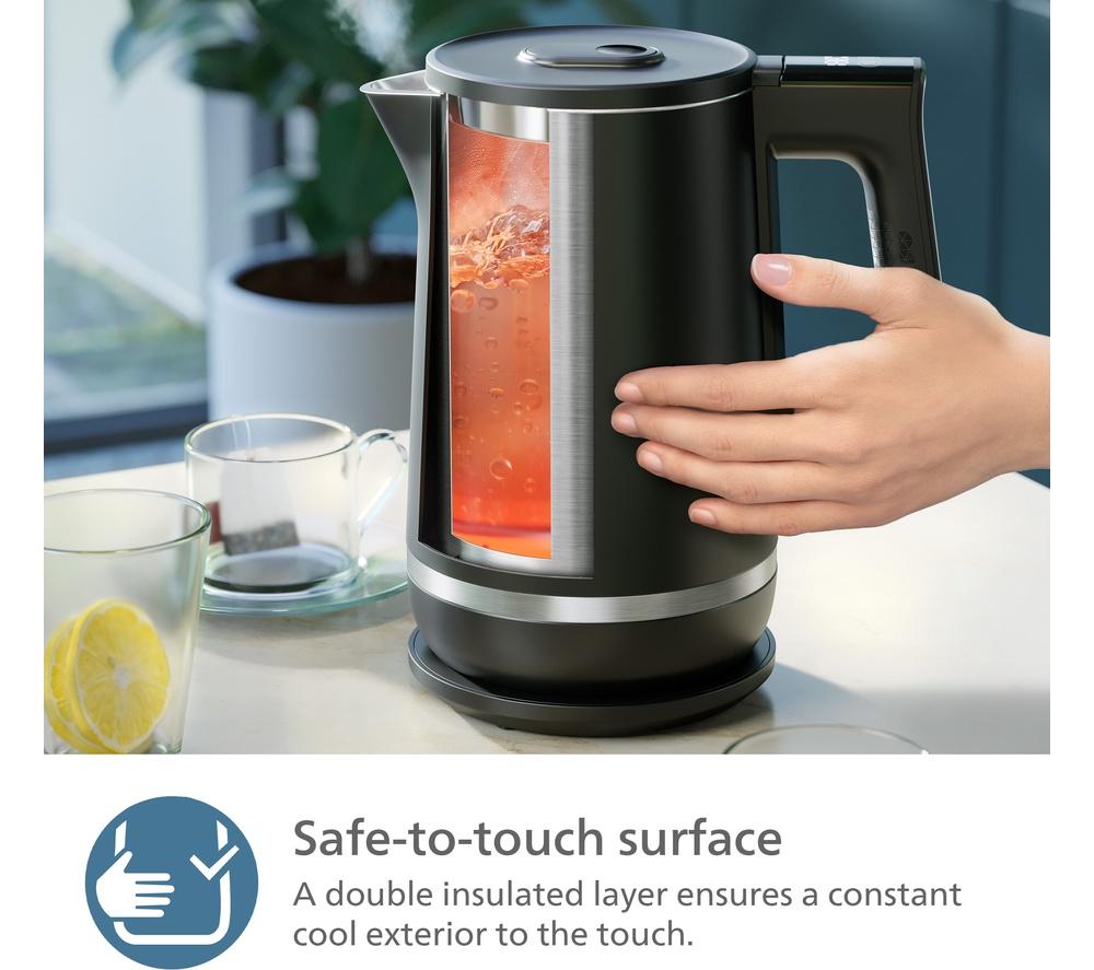 PHILIPS 7000 Series HD9396/90 Jug Kettle - Black image number 4 of 9