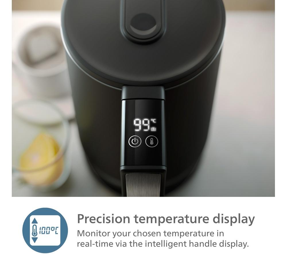 PHILIPS 7000 Series HD9396/90 Jug Kettle - Black image number 5 of 9