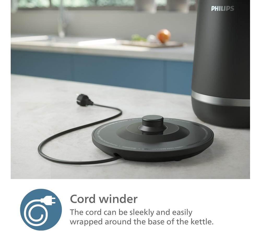 PHILIPS 7000 Series HD9396/90 Jug Kettle - Black image number 8 of 9