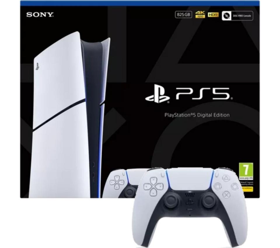 SONY PlayStation 5 Digital Edition & PS5 DualSense Wireless Controller Bundle