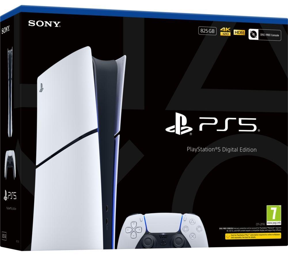 SONY PlayStation 5 Digital Edition & PS5 DualSense Wireless Controller Bundle image number 7 of 14