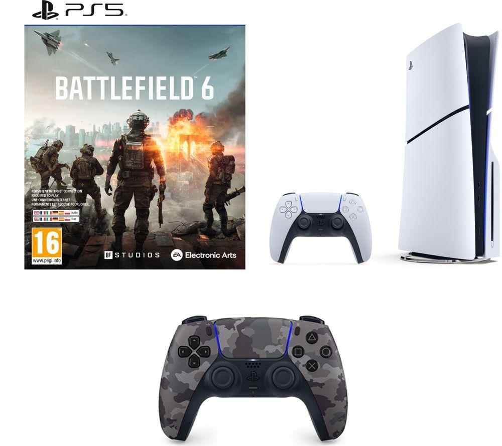 SONY PlayStation 5, DualSense Wireless Controller & Battlefield 6 Bundle