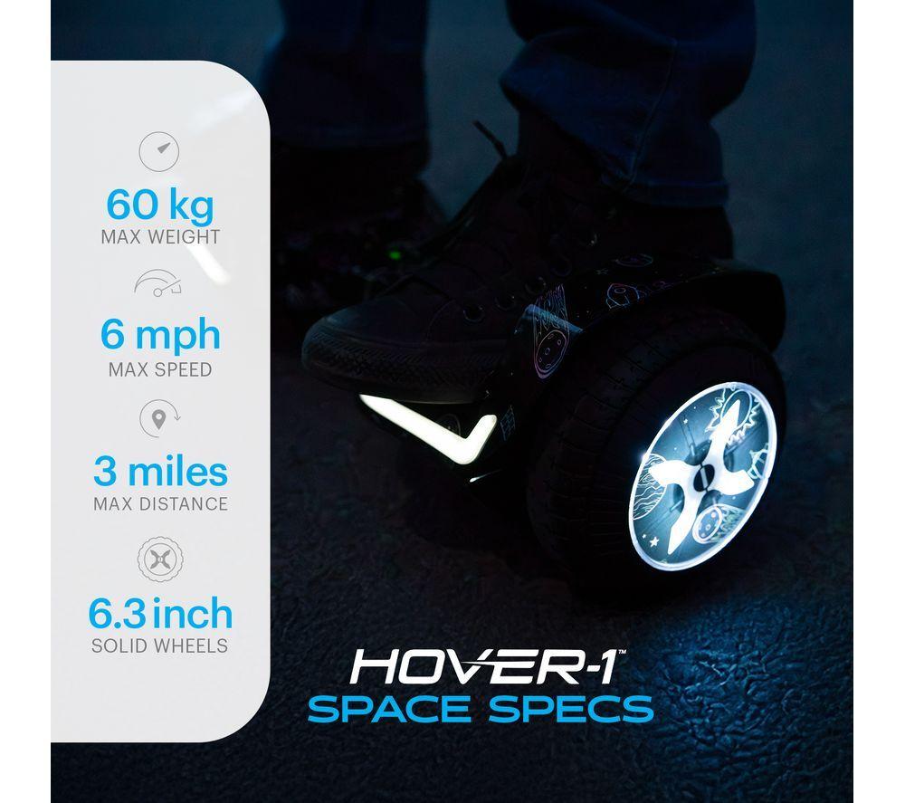 HOVER-1 Fusion Hoverboard (Space) & Falcon-1 Buggy Attachment Bundle image number 3 of 15