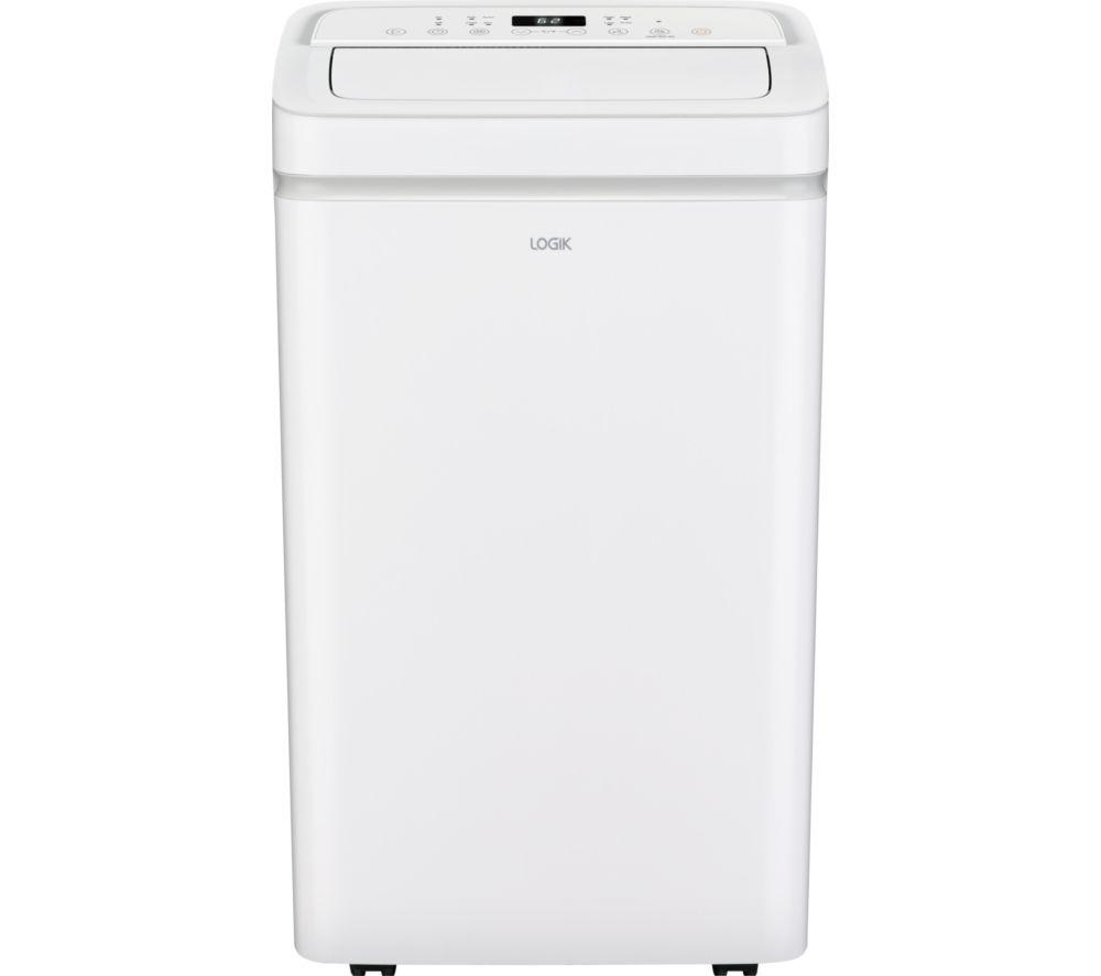 LOGIK LAC09C26 Portable Air Conditioner & Dehumidifier - White image number 2 of 7