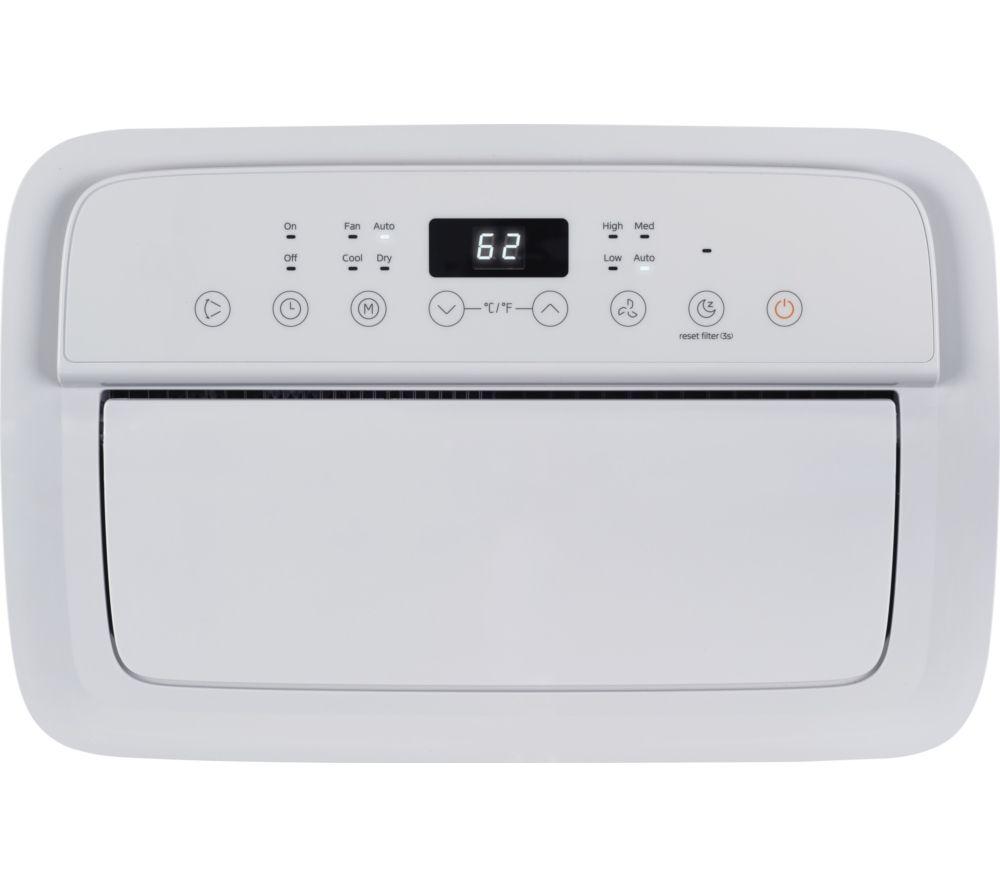 LOGIK LAC09C26 Portable Air Conditioner & Dehumidifier - White image number 3 of 7