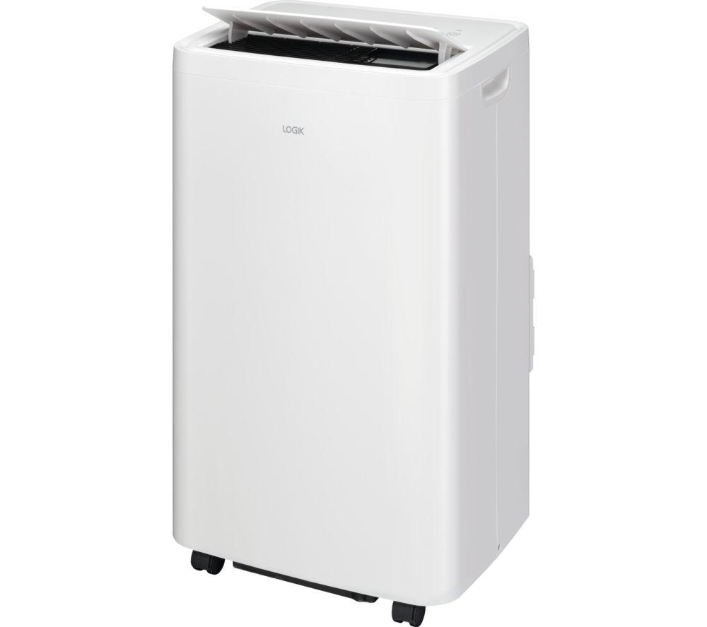 LOGIK LAC12CH26 Portable Air Conditioner, Heater & Dehumidifier - White
