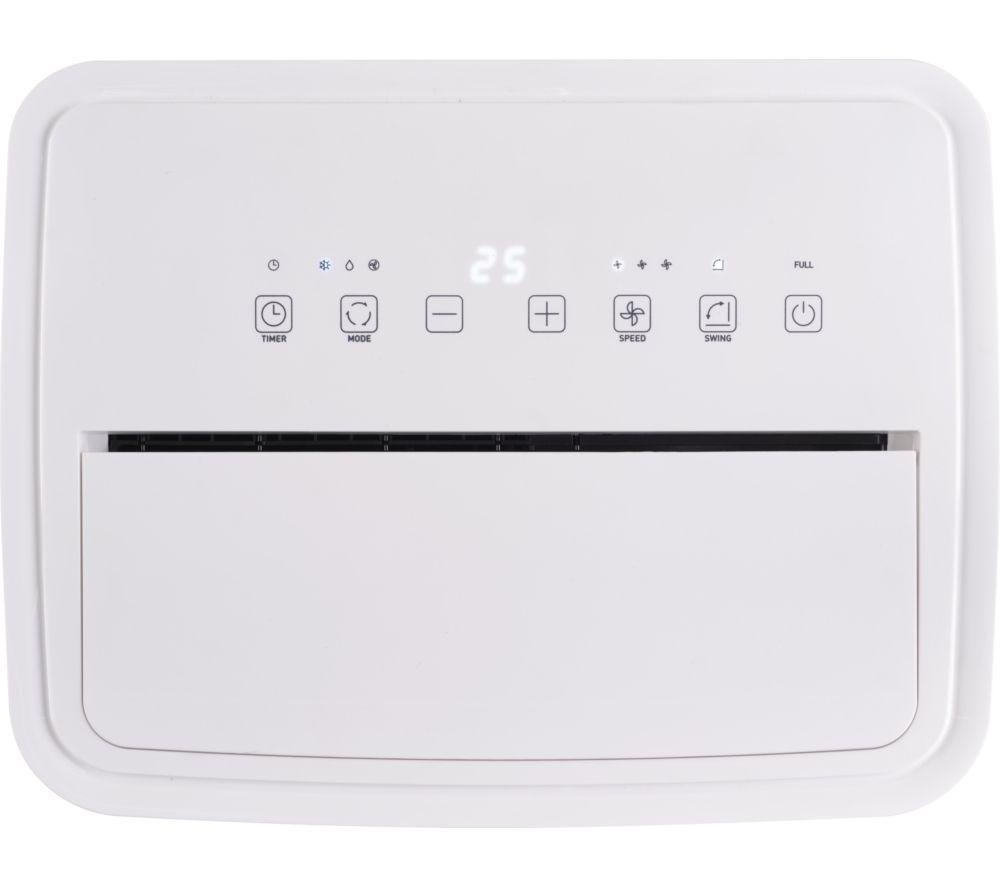 LOGIK LAC12CH26 Portable Air Conditioner, Heater & Dehumidifier - White image number 2 of 8