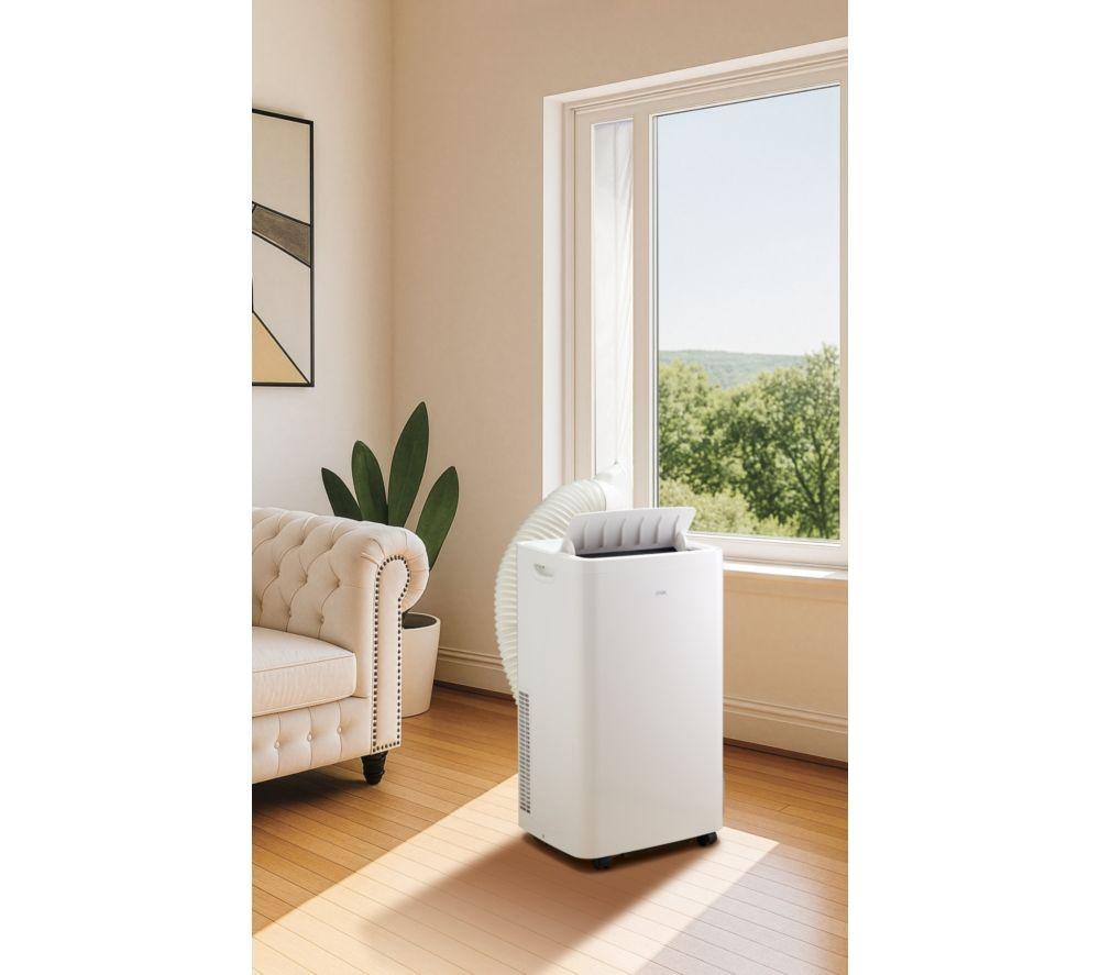 LOGIK LAC12CH26 Portable Air Conditioner, Heater & Dehumidifier - White image number 4 of 8