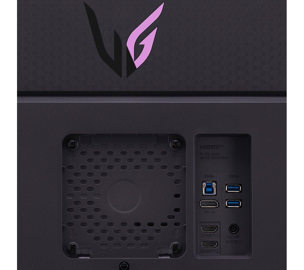 LG UltraGear 32GR93U-B 4K Ultra HD 32" LED Gaming Monitor - Purple Grey image number 6 of 12