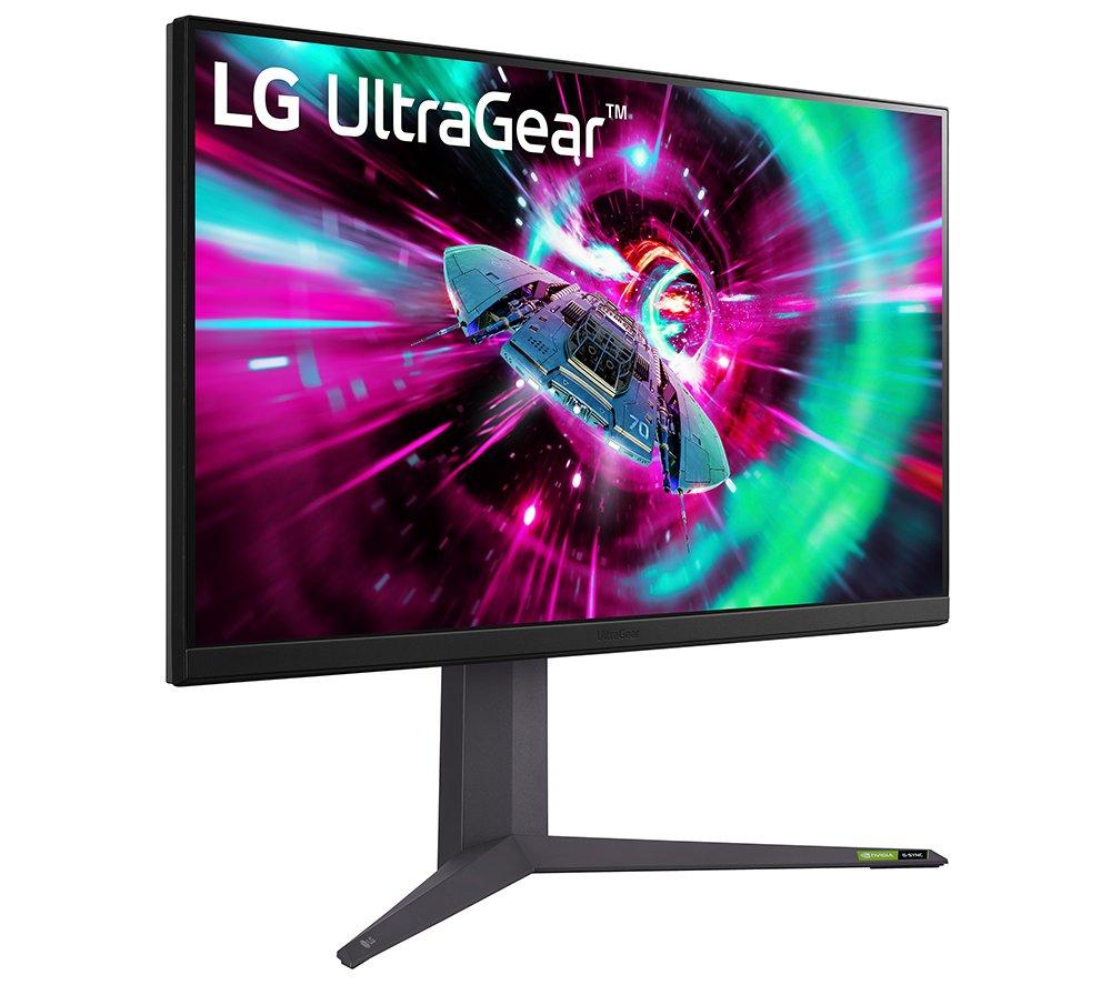 LG UltraGear 32GR93U-B 4K Ultra HD 32" LED Gaming Monitor - Purple Grey image number 7 of 12
