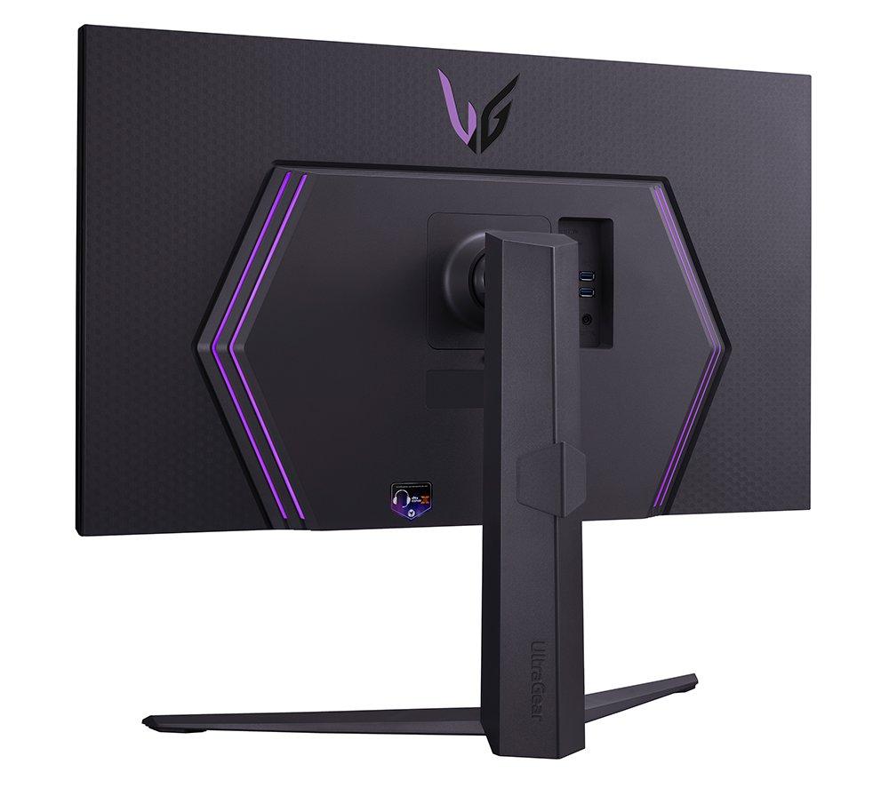 LG UltraGear 32GR93U-B 4K Ultra HD 32" LED Gaming Monitor - Purple Grey image number 11 of 12