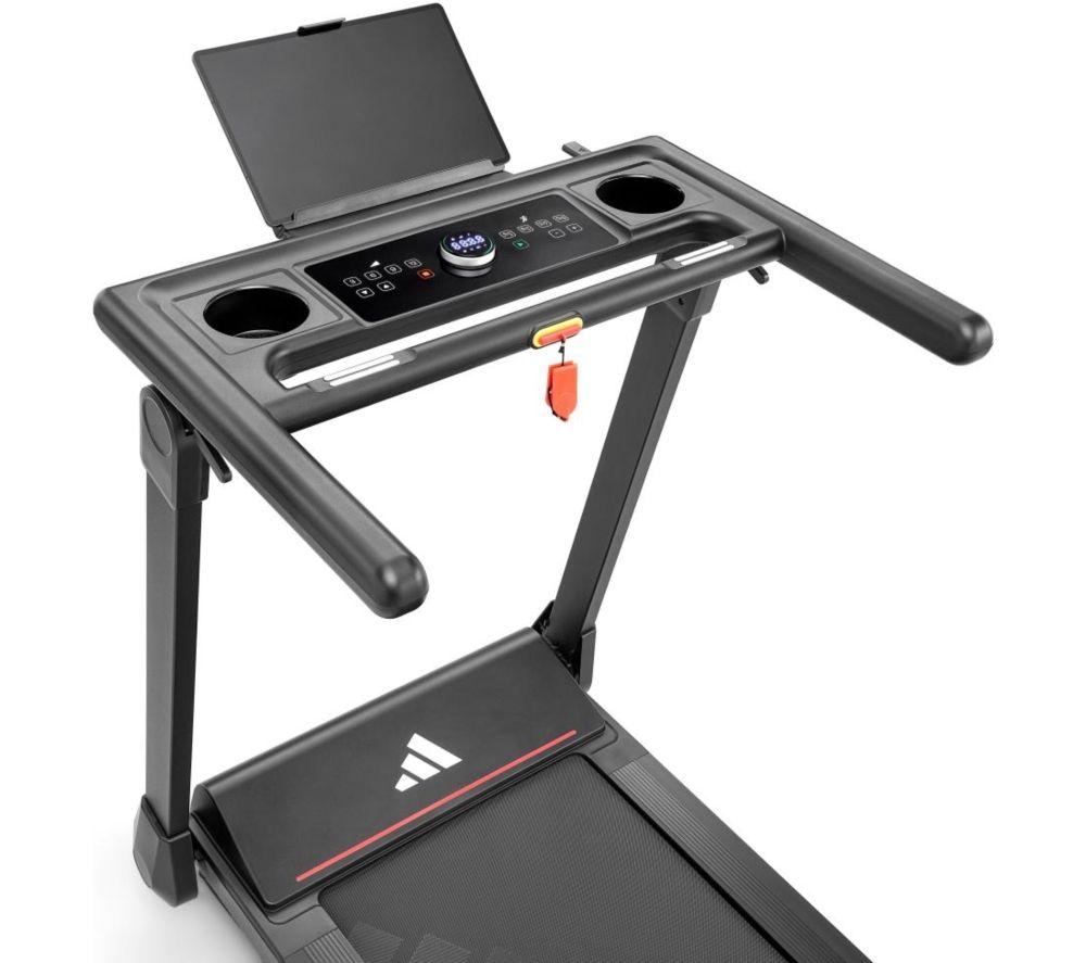 ADIDAS T-1 Folding Smart Bluetooth Treadmill - Black image number 3 of 7