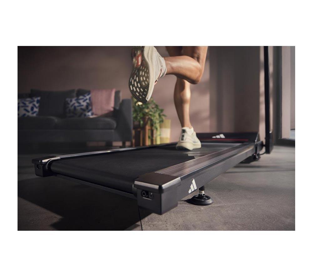 ADIDAS T-1 Folding Smart Bluetooth Treadmill - Black image number 14 of 15