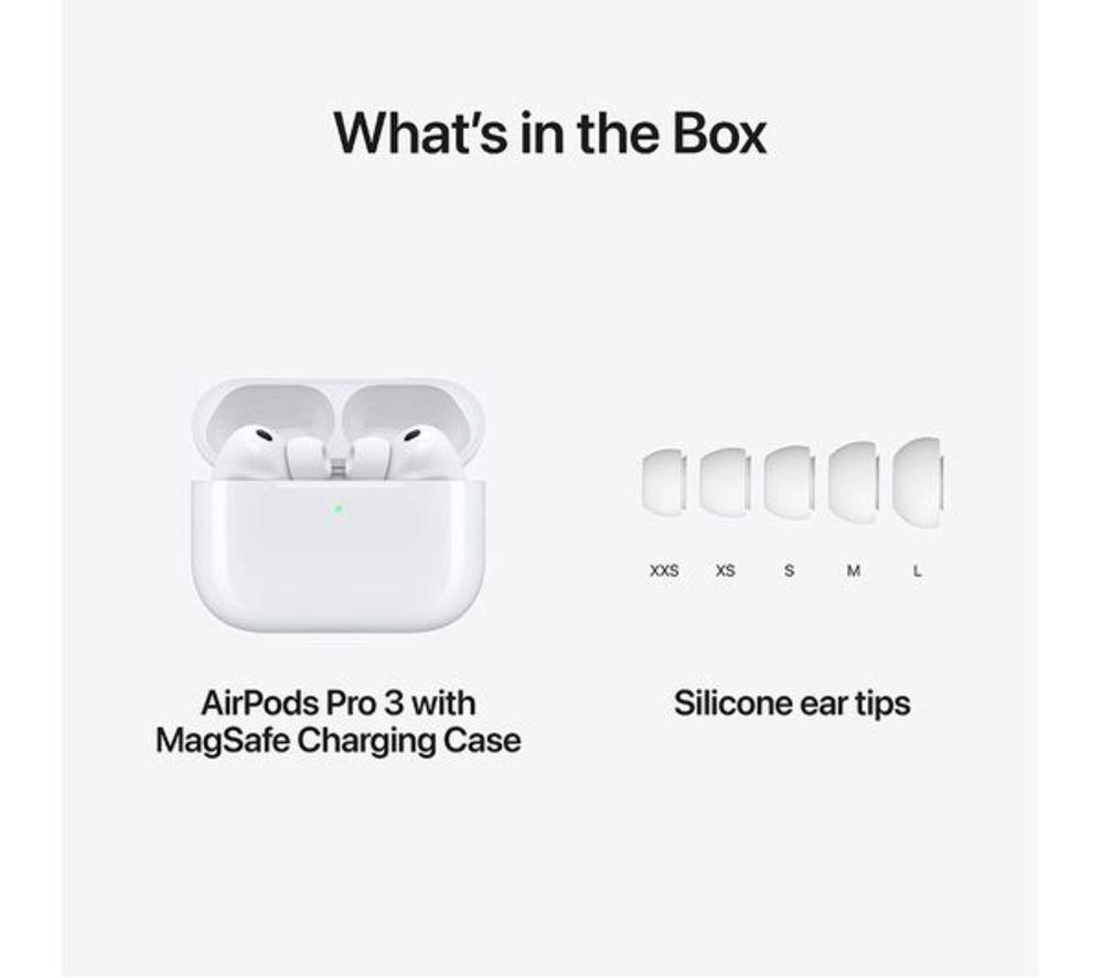 APPLE Refurbished AirPods Pro 3 - White (Very Good Condition) image number 11 of 11