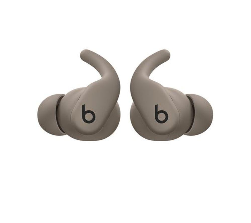 BEATS Powerbeats Fit Wireless Bluetooth Refurbished Earbuds - Gravel Grey, (Excellent Condition) image number 2 of 7