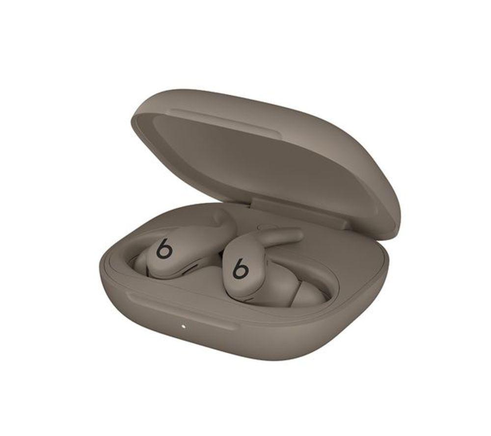 BEATS Powerbeats Fit Wireless Bluetooth Refurbished Earbuds - Gravel Grey, (Excellent Condition) image number 4 of 7