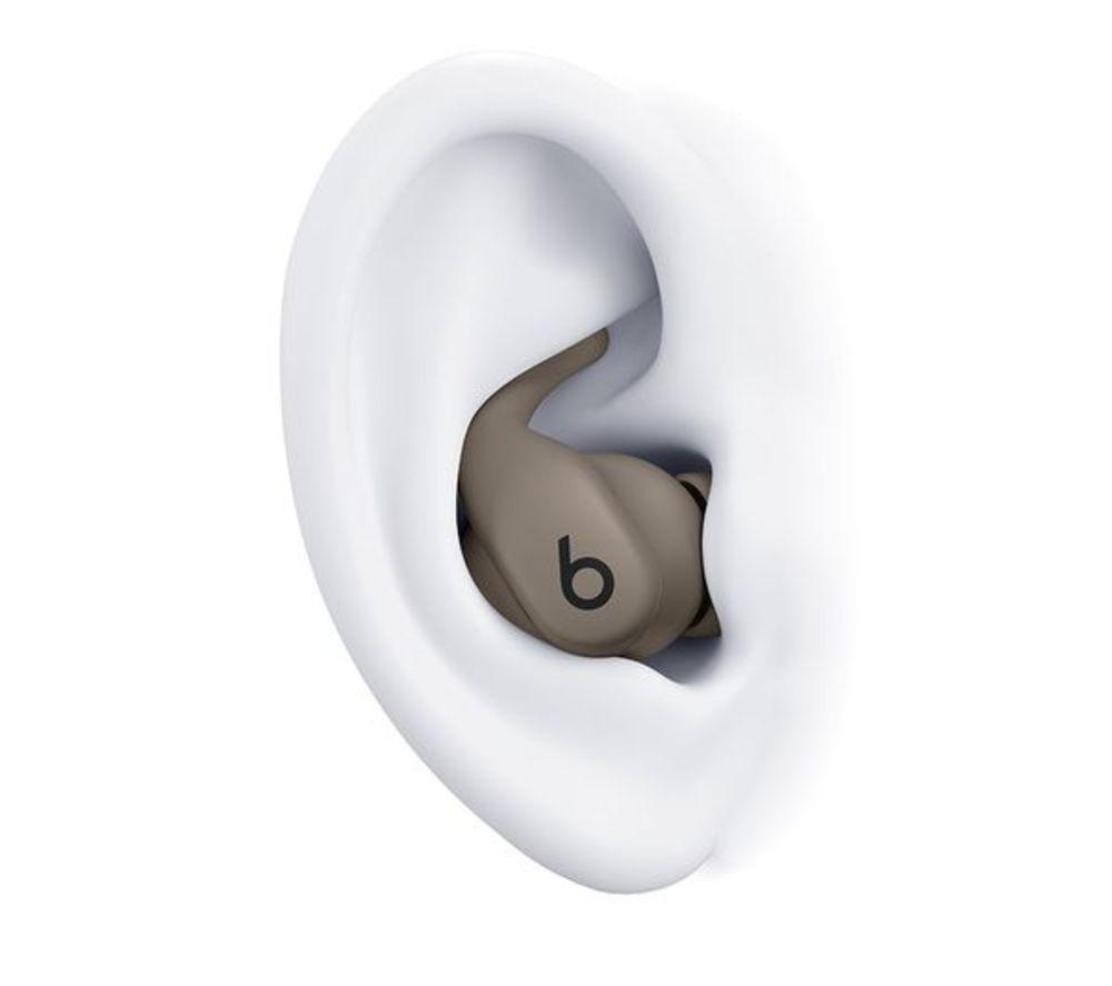 BEATS Powerbeats Fit Wireless Bluetooth Refurbished Earbuds - Gravel Grey (Very Good Condition) image number 7 of 7