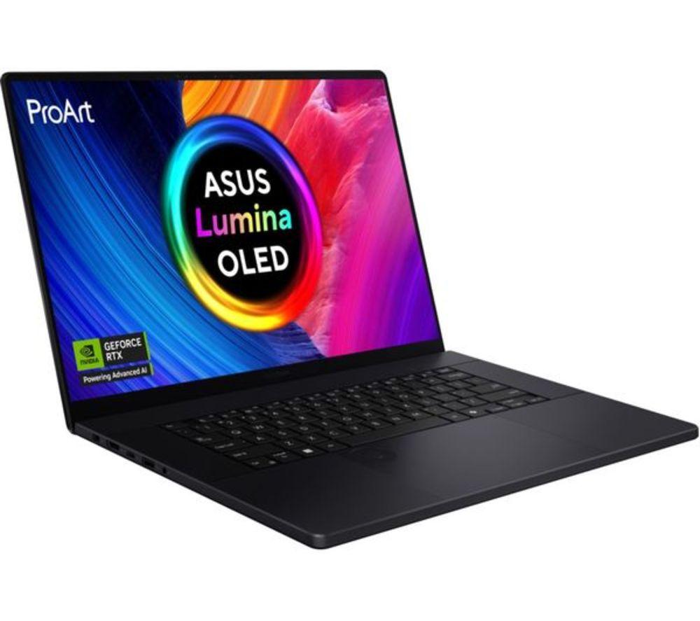 ASUS ProArt P16 OLED 16" Refurbished Laptop - AMD Ryzen AI 9, 2 TB SSD, Nano Black (Excellent Condition) image number 2 of 5
