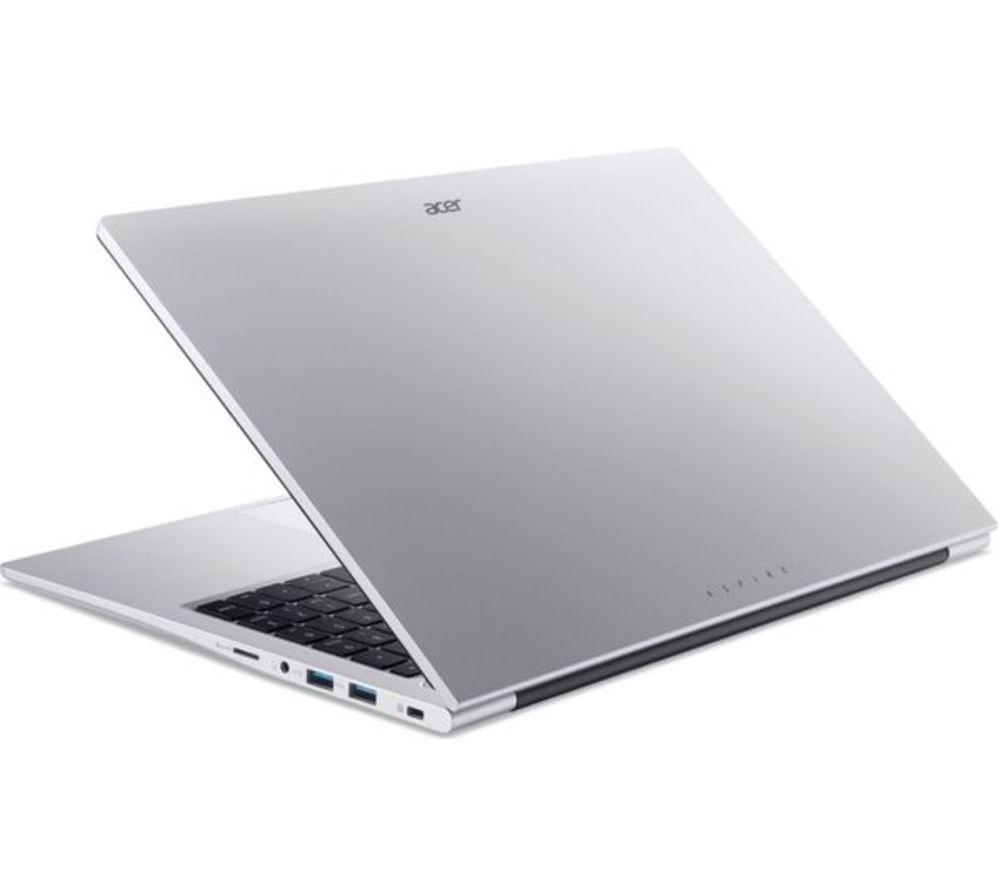 ACER Aspire Lite 15.6" Refurbished Laptop - AMD Ryzen 3, 128 GB SSD, Silver (Very Good Condition) image number 4 of 4