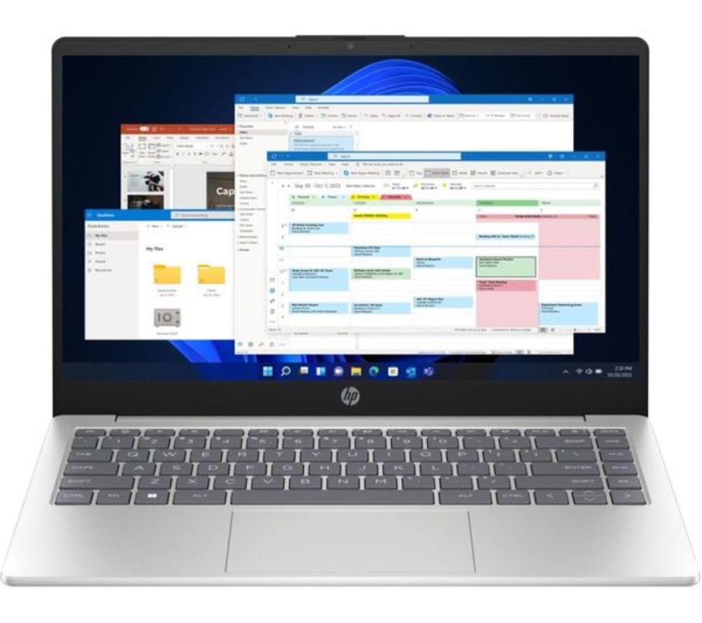 HP Pavilion SE 14-ep1520sa 14" Refurbished Laptop - Intel&reg; Core&trade; Ultra 5, 256 GB SSD, Silver (Very Good Condition) image number 4 of 11