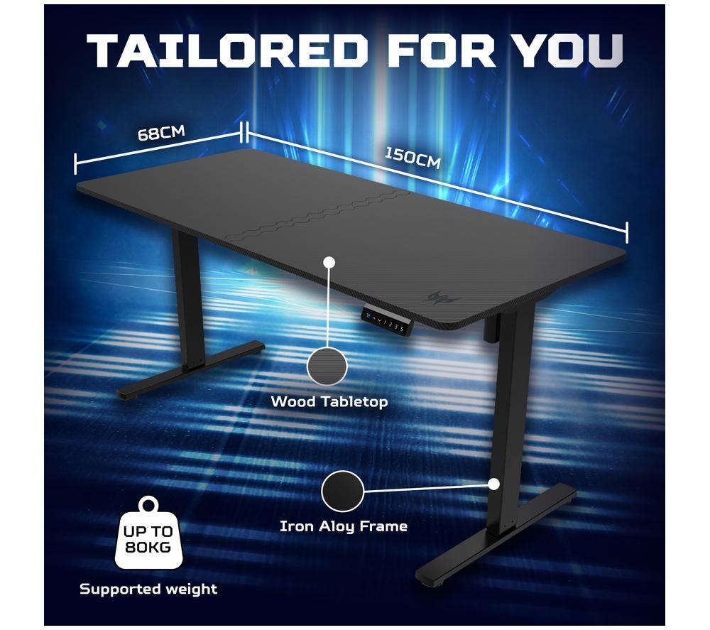 ACER Predator Nexus 332 Gaming Desk - Black image number 4 of 7