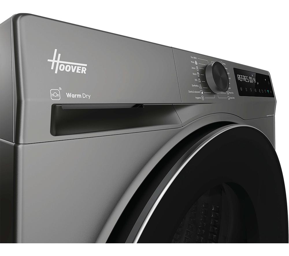 HOOVER Pro Dry Series 5 HBP 9N3BX-80 WiFi-enabled 9 kg Heat Pump Tumble Dryer - Graphite image number 3 of 11