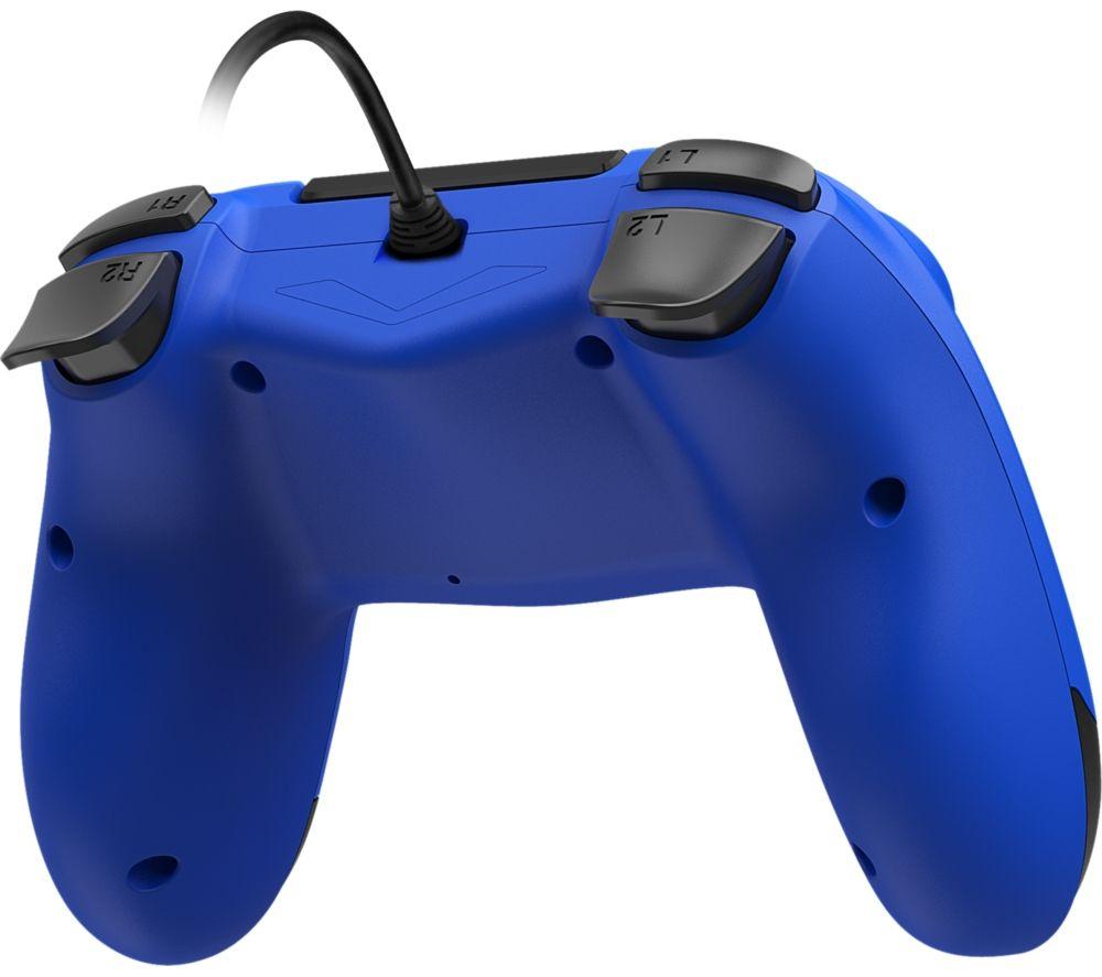 GIOTECK VX4 Wired Controller for PS4 - Blue image number 3 of 3