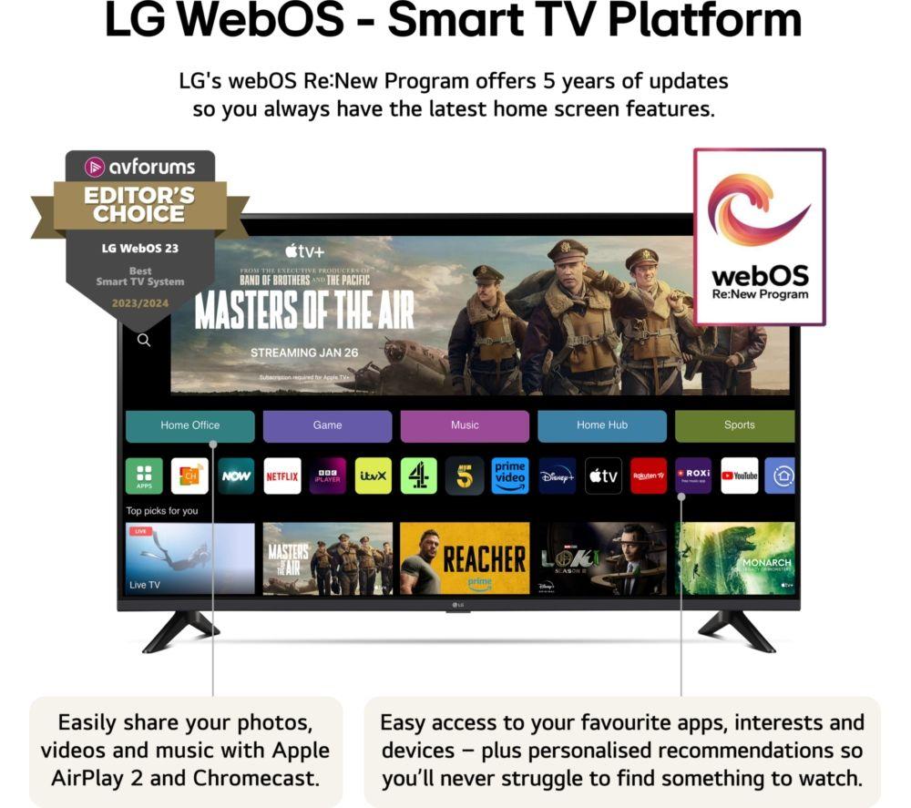LG 43LR60006LA 43" Smart Full HD HDR LED TV image number 4 of 8