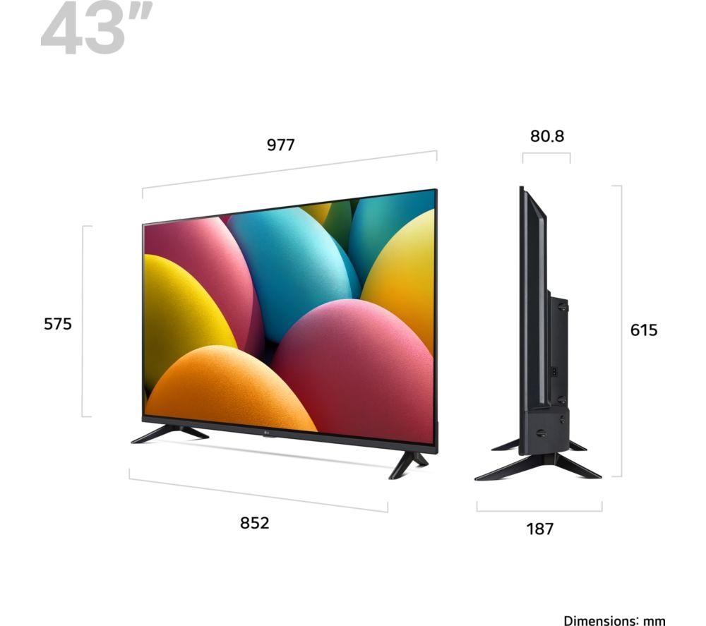 LG 43LR60006LA 43" Smart Full HD HDR LED TV image number 6 of 8