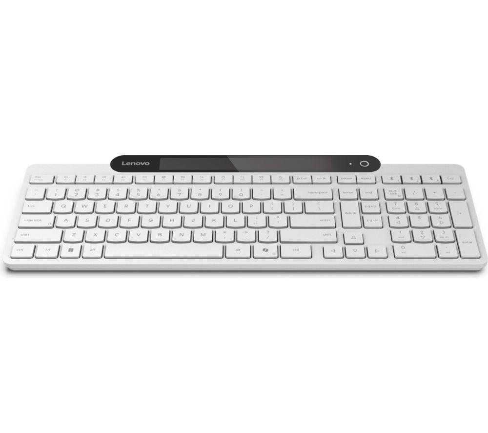 LENOVO 800 Self-Charging Wireless Keyboard - White