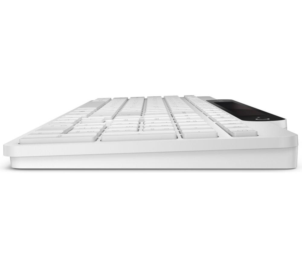 LENOVO 800 Self-Charging Wireless Keyboard - White image number 8 of 9