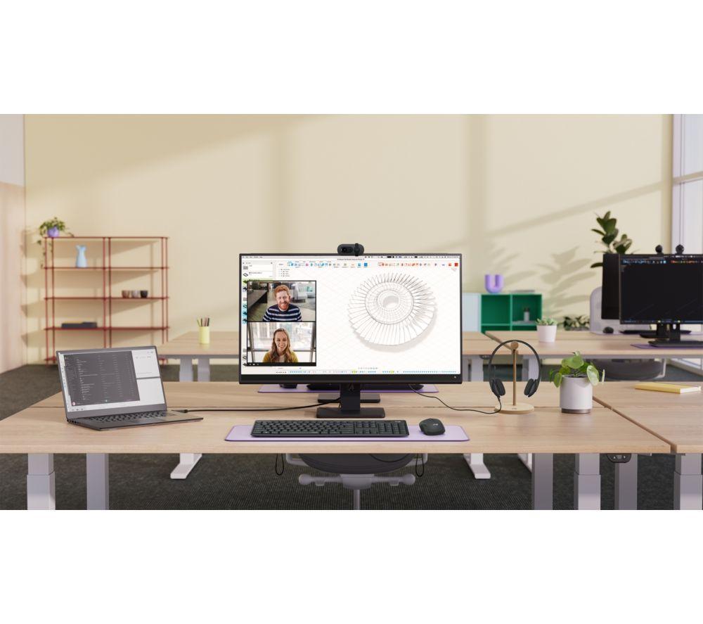 LOGITECH Essentials Bundle: MK295 Combo, H340 Headset & Brio 100 Webcam - Graphite & Black image number 5 of 6