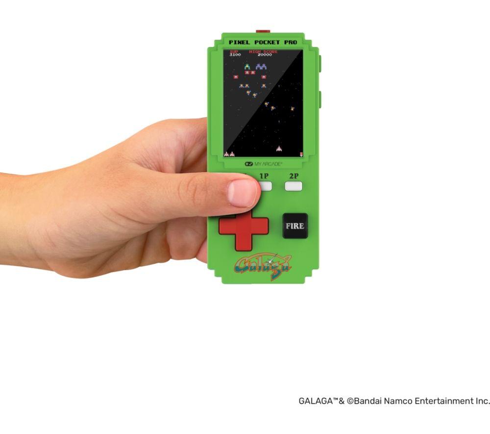 MY ARCADE Pixel Pocket Pro Galaga Portable Video Game System image number 2 of 3